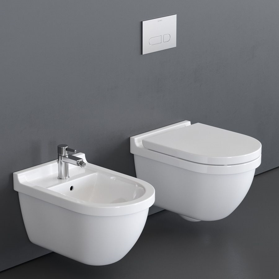 Duravit Starck 3 Wall hung WC